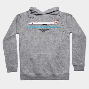 McDonnell Douglas MD-81 - Austrian Airlines "Old Colours" Hoodie